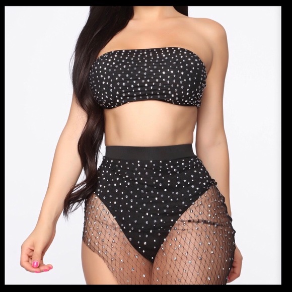 Glammed up Cutout Skirt Set - Picture 2 of 3